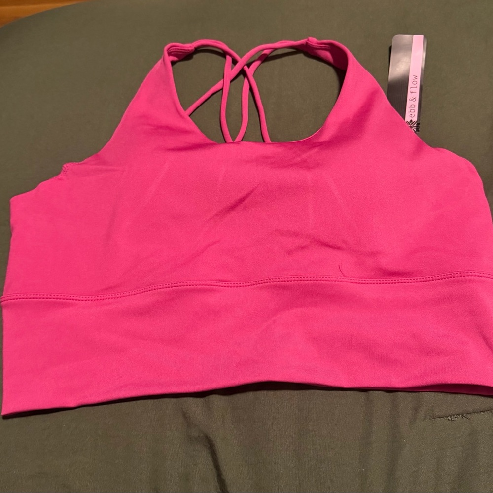 Women's Pink Sports Bra